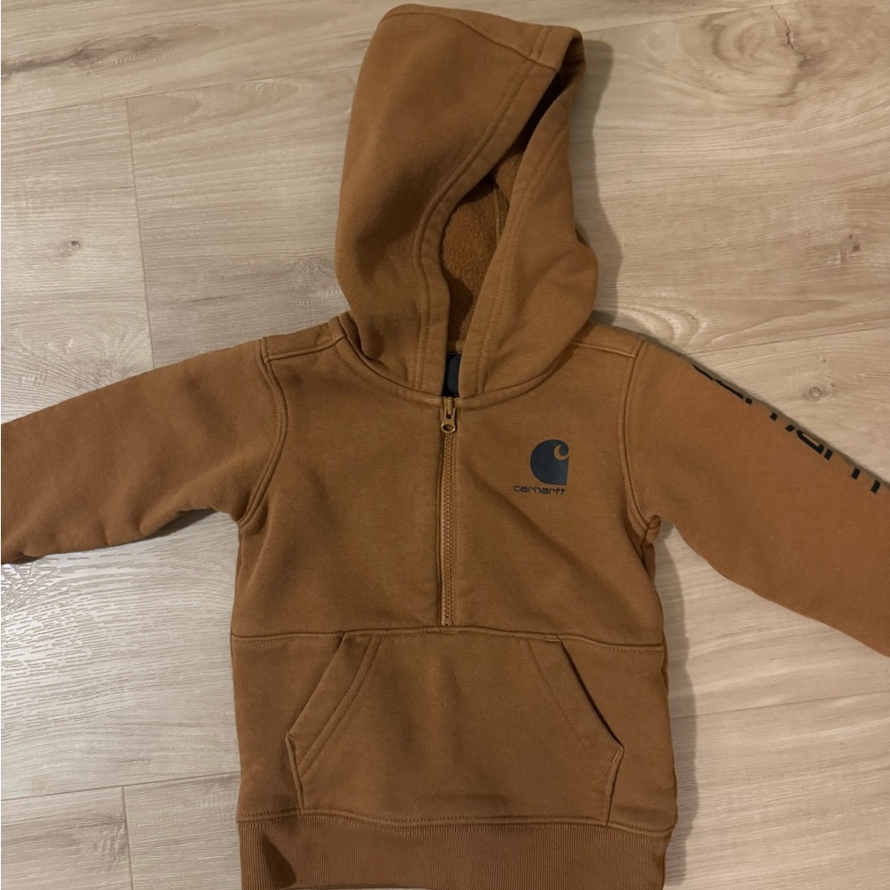 Carhartt Brown Hoodie 12 Month